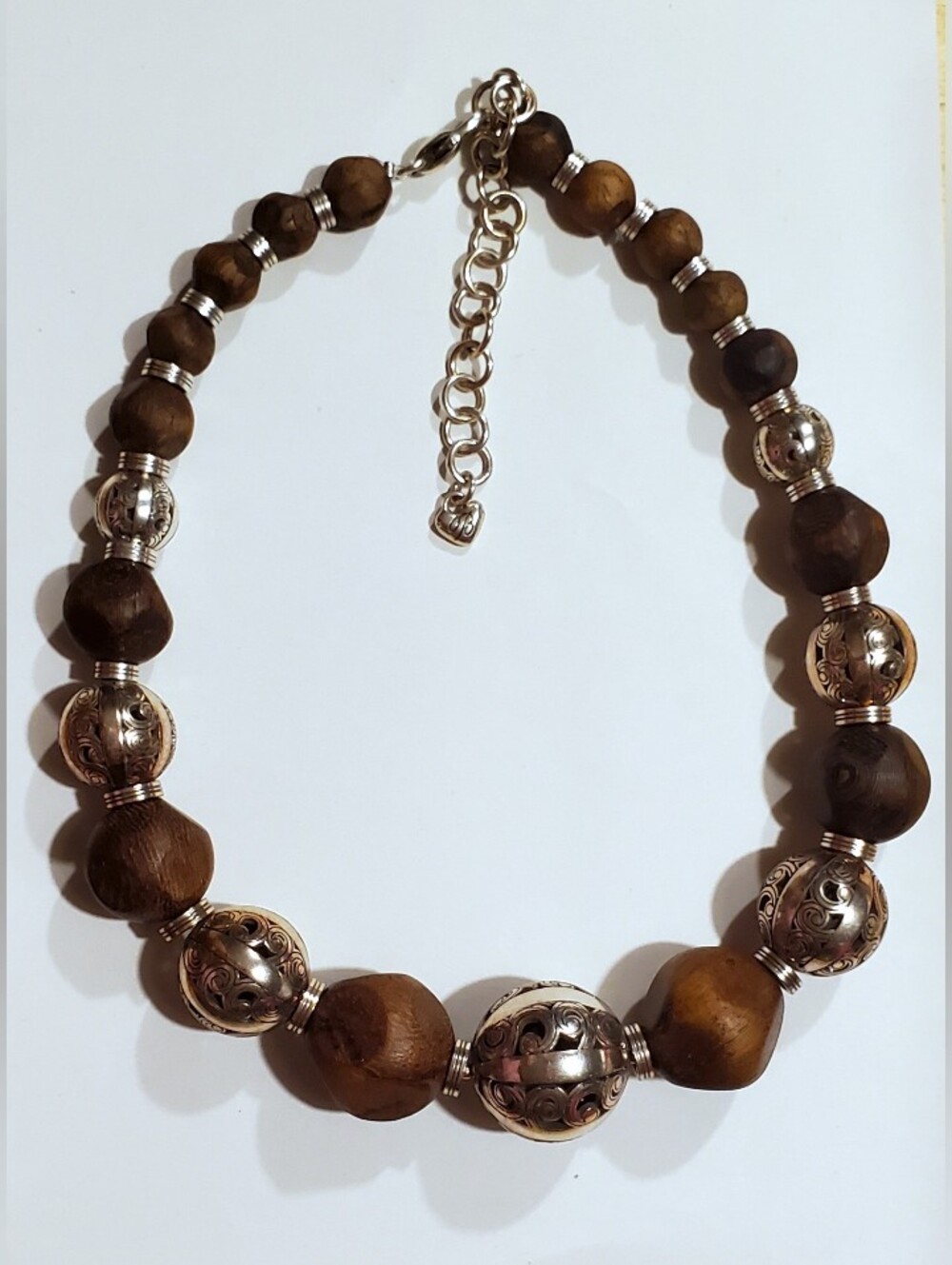 Brigthon Kismet Necklace Robles Wood Beads